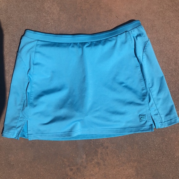 FILA TENNIS SKIRT BLUE M - Picture 3 of 6